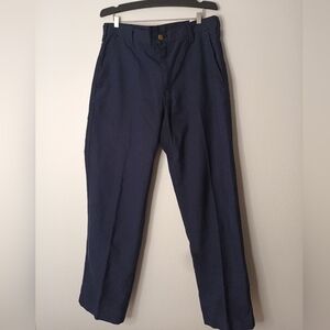 Workrite Arc 6.6 FR ATPV Men's Navy Blue Pants 32×30 Nomex Kevlar